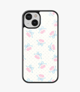 Cherry Pop Ribbons Glass Case