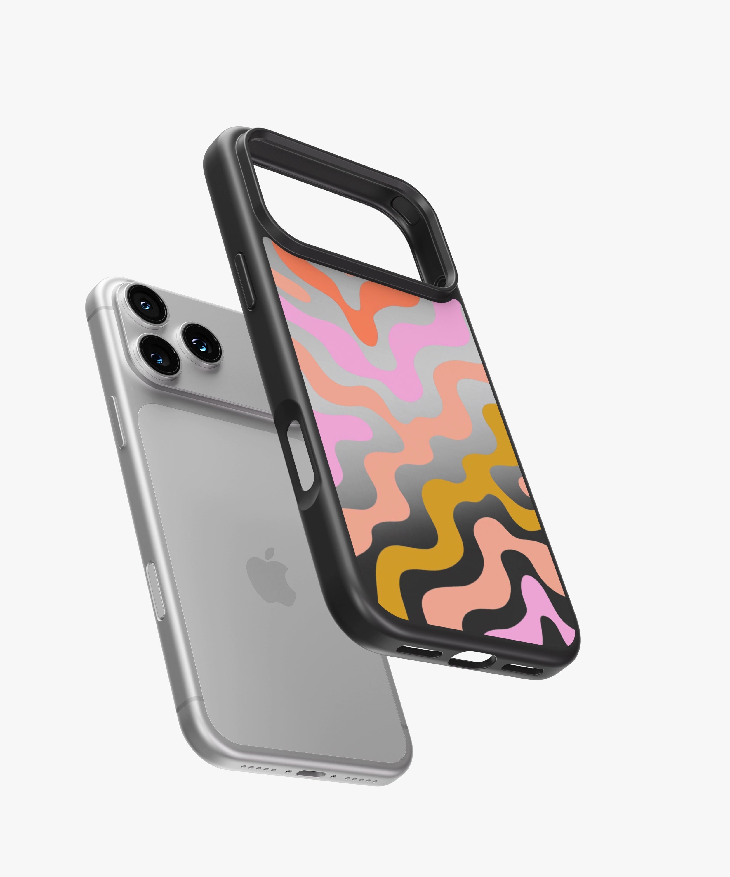 Groovy Wave Pop Luxe Mirror Phone Case