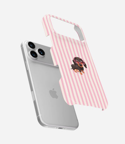 Doxie in Pink Glasses SnapFit Matte Case