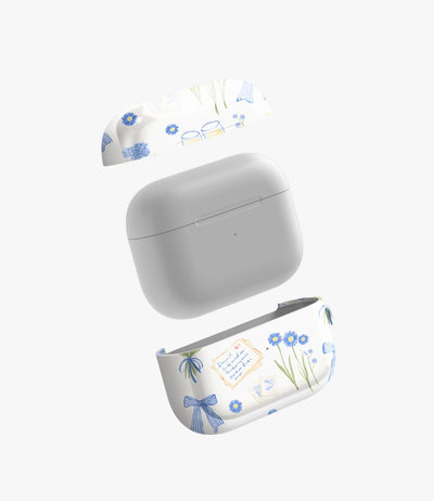 Champagne & Bows Glossy Airpod Case