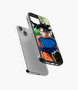 Goku Super Saiyan Glass Phone Case