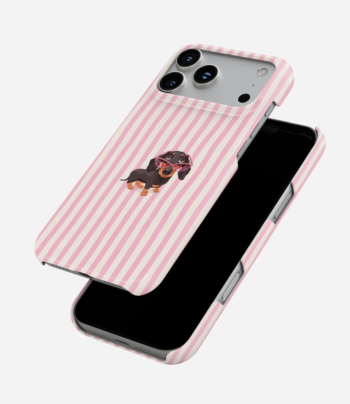 Doxie in Pink Glasses SnapFit Matte Case