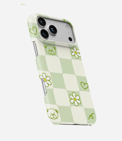 Matcha Teddy SnapFit Matte Case