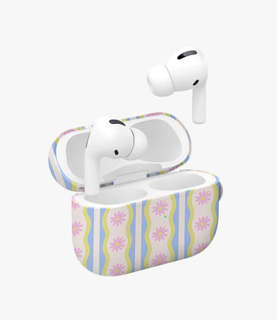Daisy Waves Glossy Airpod Case