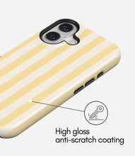 Load image into Gallery viewer, Honey Butter Stripes Glossy Armoured Case
