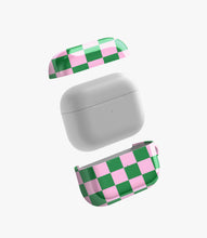 Load image into Gallery viewer, Minty Checkmate Glossy Airpod Case
