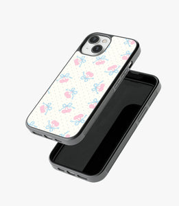 Cherry Pop Ribbons Glass Case