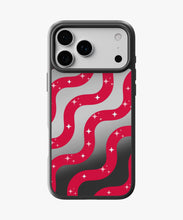 Load image into Gallery viewer, Sparkle Wave Rush Luxe Mirror Phone Case
