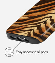 Load image into Gallery viewer, Wild Tiger Stripe Glossy Armoured Case

