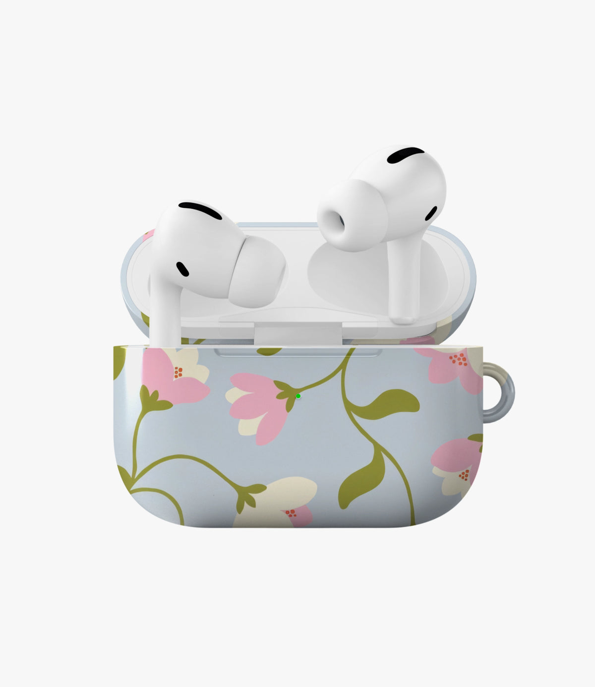 Blush Bloom Sky Glossy Airpod Case