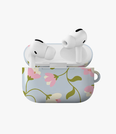 Blush Bloom Sky Glossy Airpod Case
