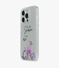 Load image into Gallery viewer, Botanical Beauty Custom Name Silicone Case
