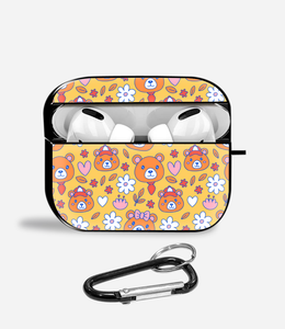 Groovy Bear Airpods Glass Case