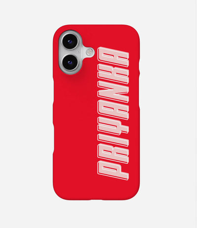 Customizable Vertical Name Phone Case