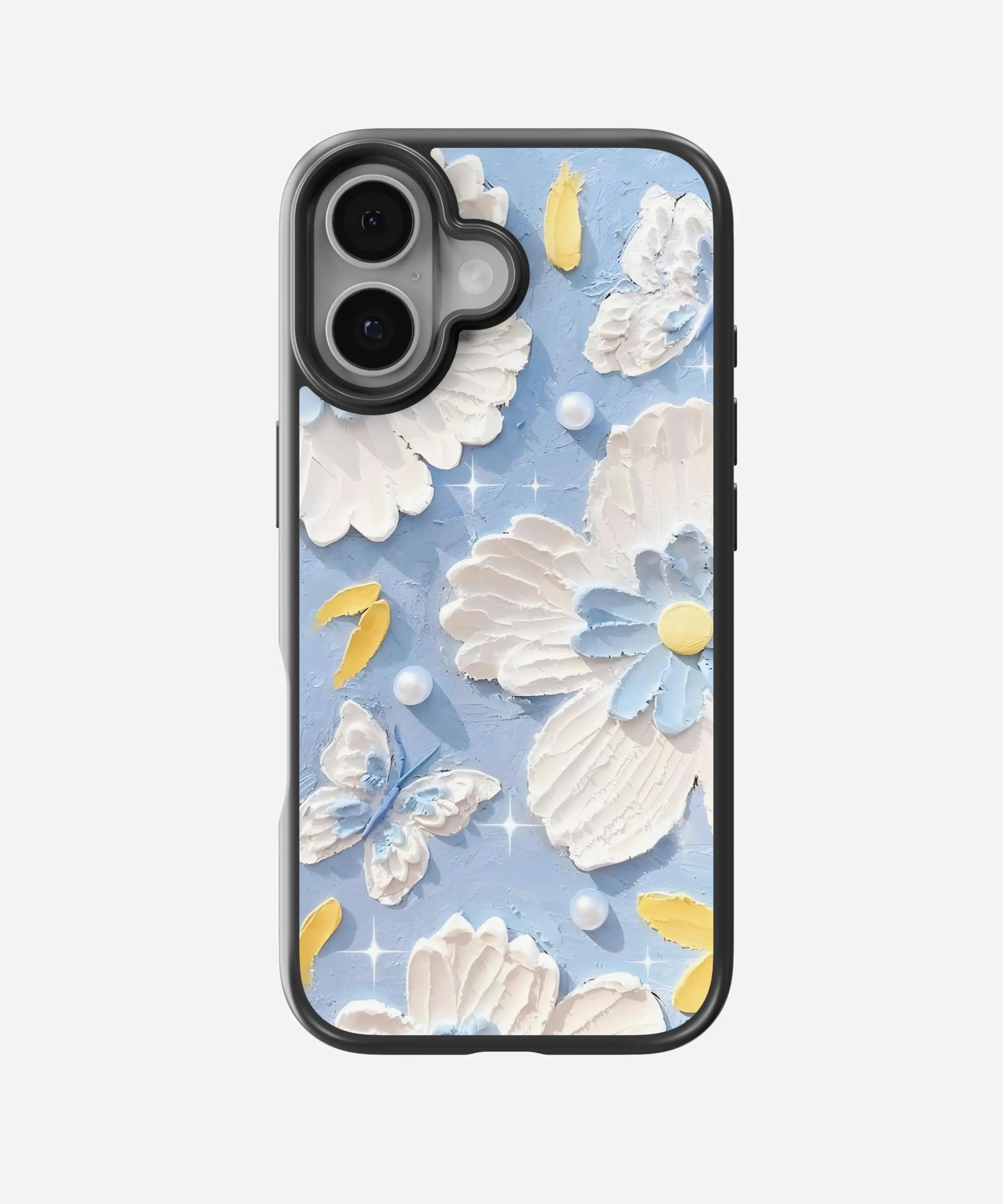 Enchanted Floral Butterfly Hybrid Matte Case