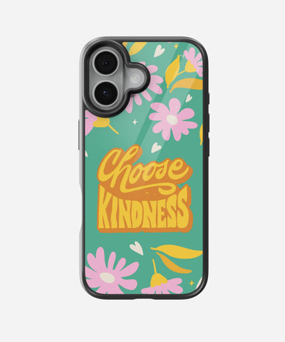 Choose Kindness Glass Case