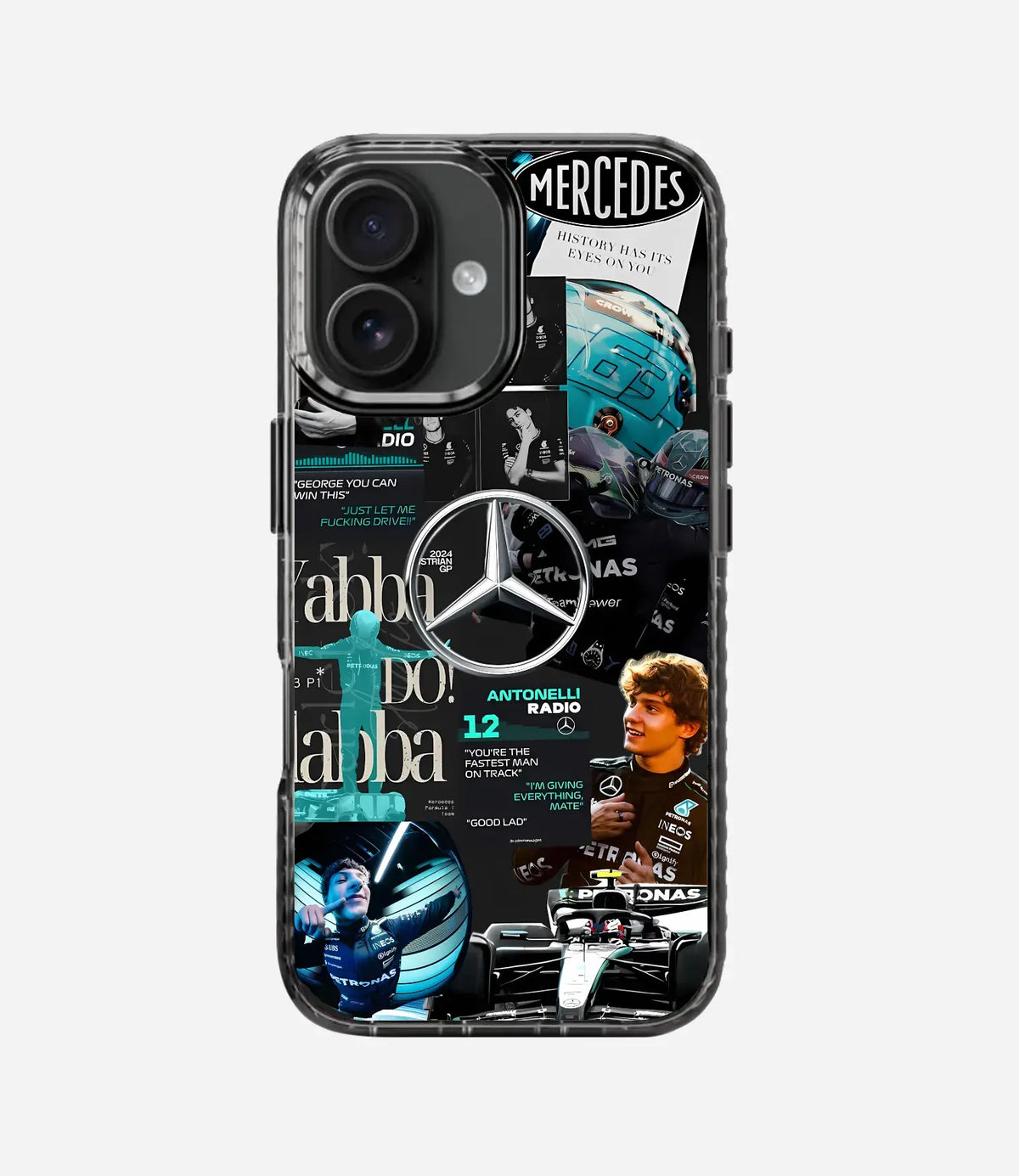 Mercedes F1 Core Stride 2.0 Phone Case