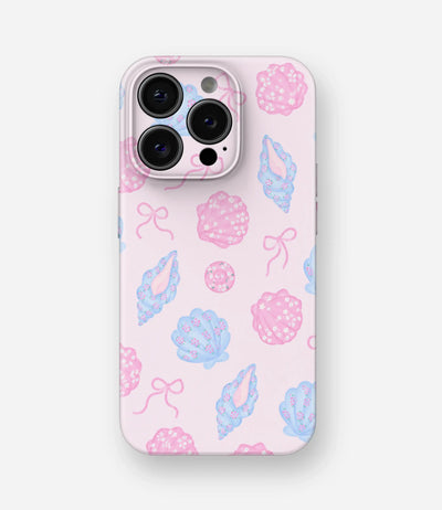 Pastel Seashell Glossy Hard Case