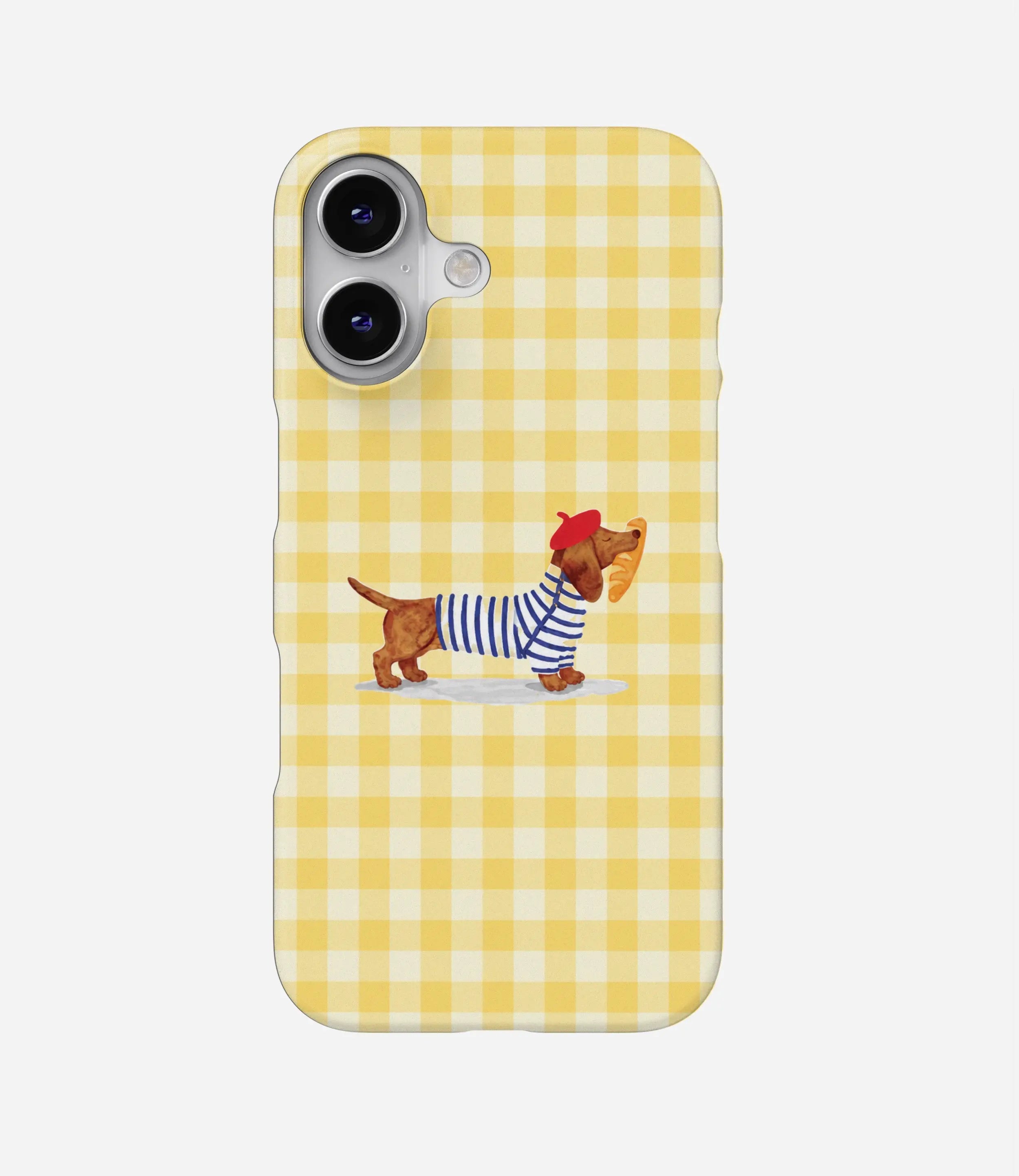 Bonjour Baguette Pup Hard Case