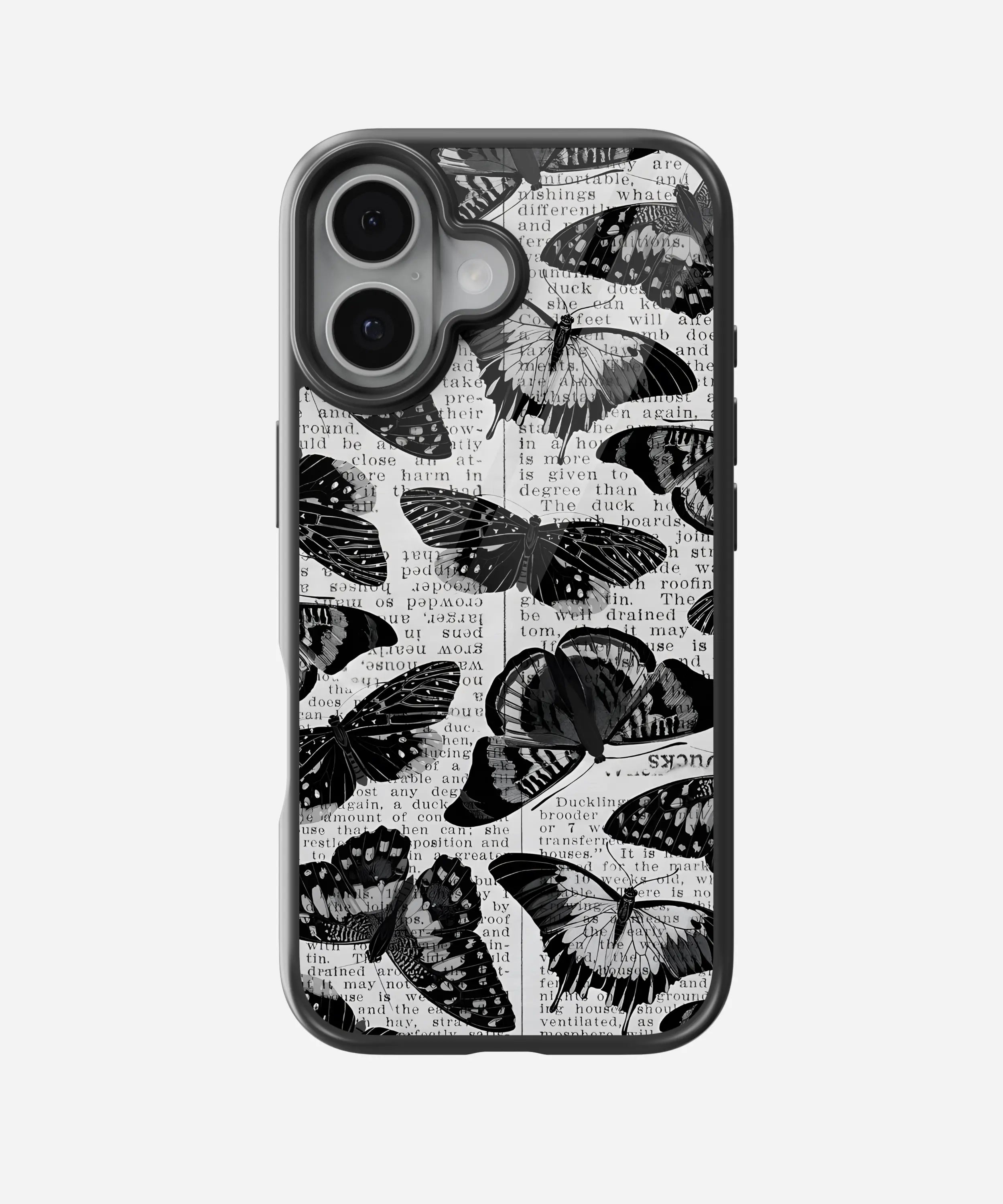 Free Spirit Butterfly Glass Case
