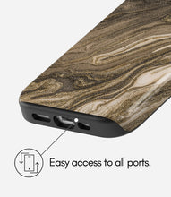 Load image into Gallery viewer, Molten Noir Glossy Armoured Case
