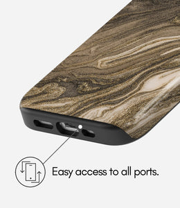 Molten Noir Glossy Armoured Case