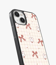 Load image into Gallery viewer, Gingham Hop Glass Case

