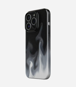 Monochrome Drift Glossy Hard Case