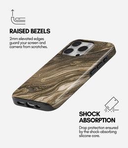 Molten Noir Glossy Armoured Case