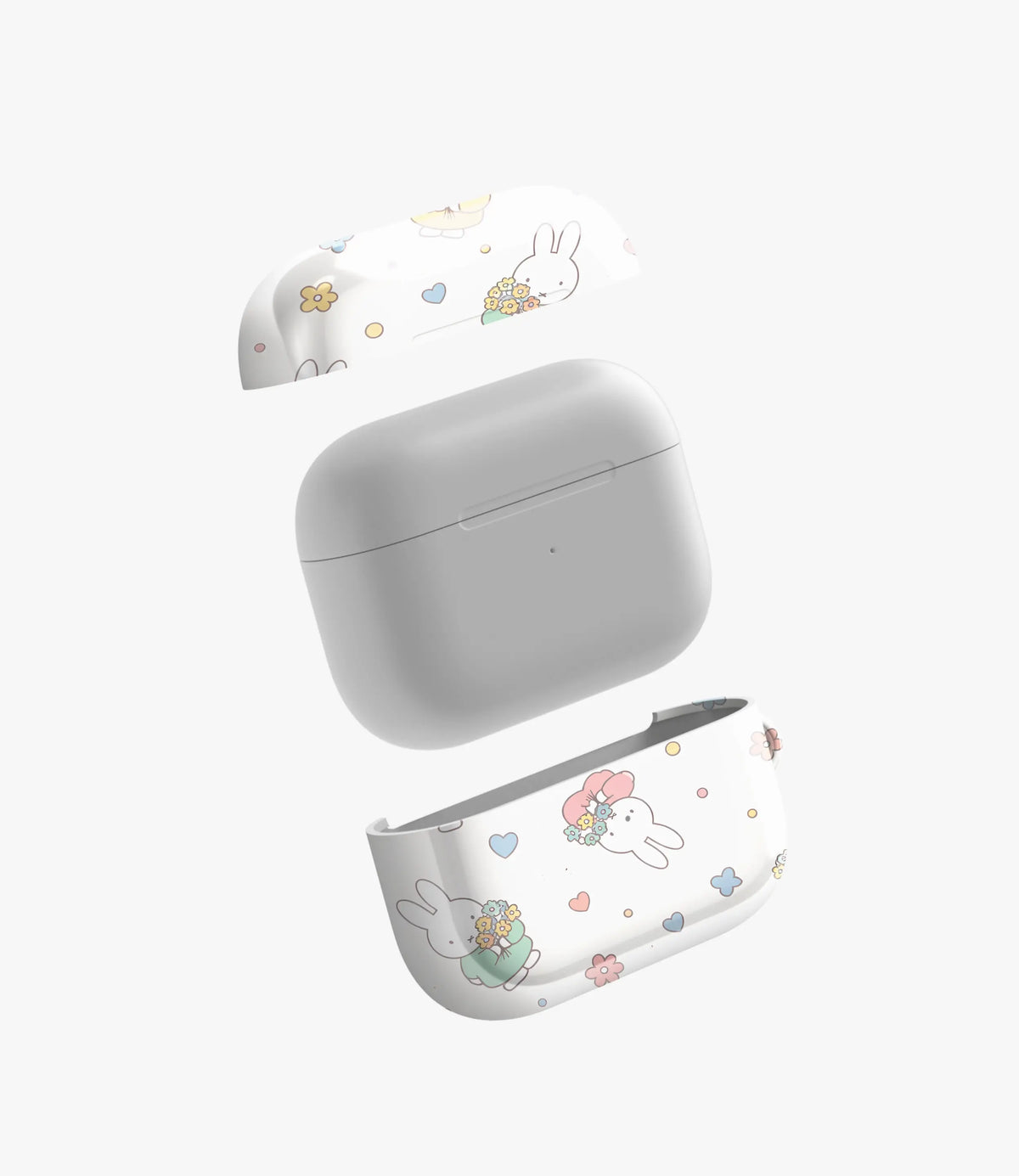 Pastel Bunny Glossy Airpod Case