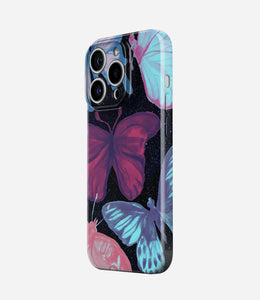 Cosmic Butterflies Glossy Hard Case