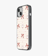 Load image into Gallery viewer, Gingham Hop Glass Case
