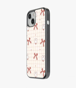 Gingham Hop Glass Case