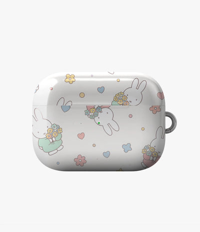 Pastel Bunny Glossy Airpod Case