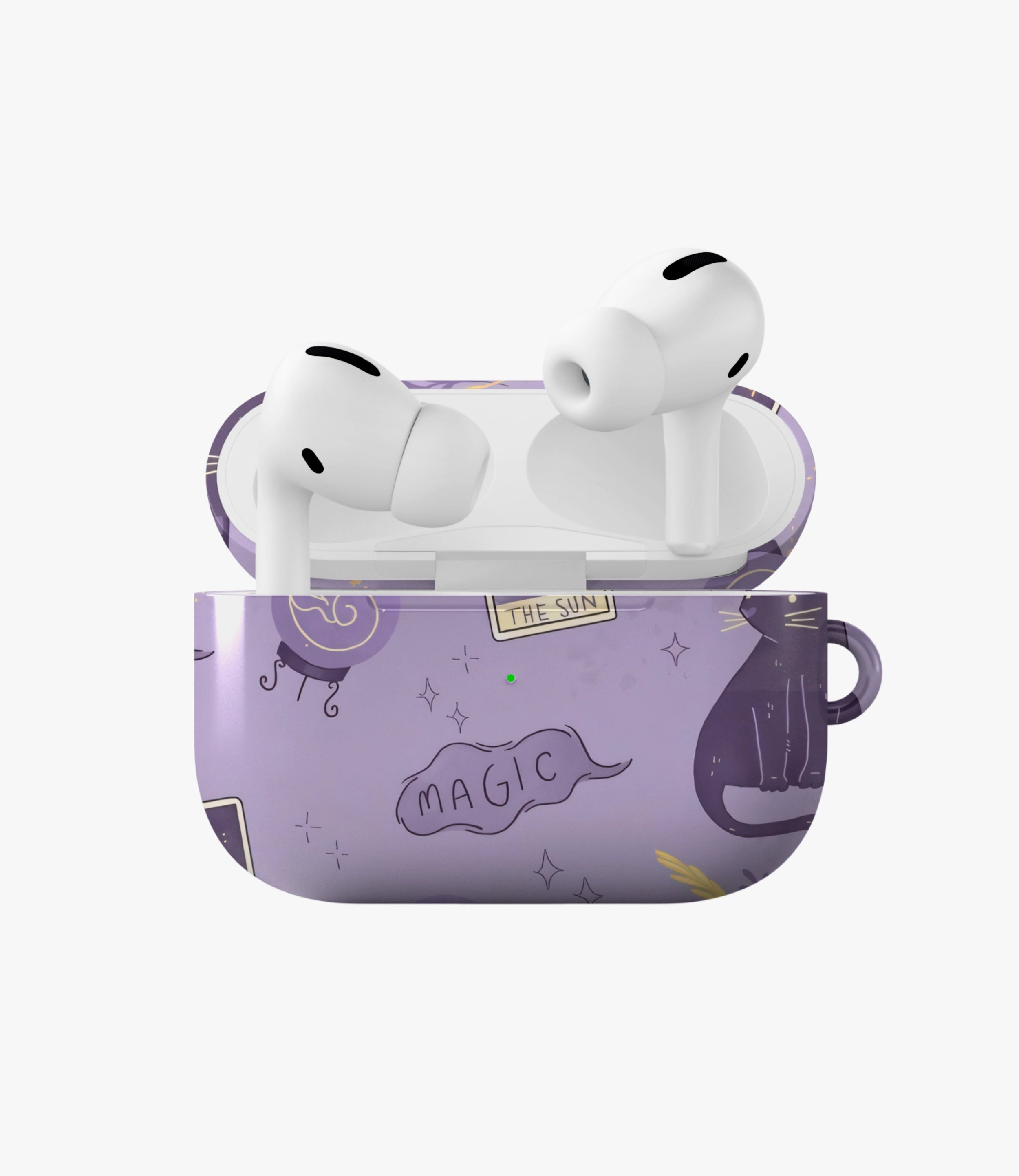 Mystic Cat Glossy Airpod Case
