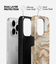Load image into Gallery viewer, Golden Glaze Glossy Armoured Case
