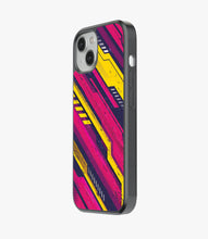 Load image into Gallery viewer, Abstract Fuel Frenzy Pattern Glass Case

