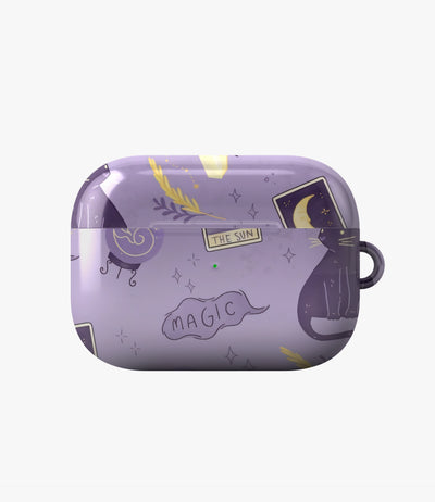Mystic Cat Glossy Airpod Case