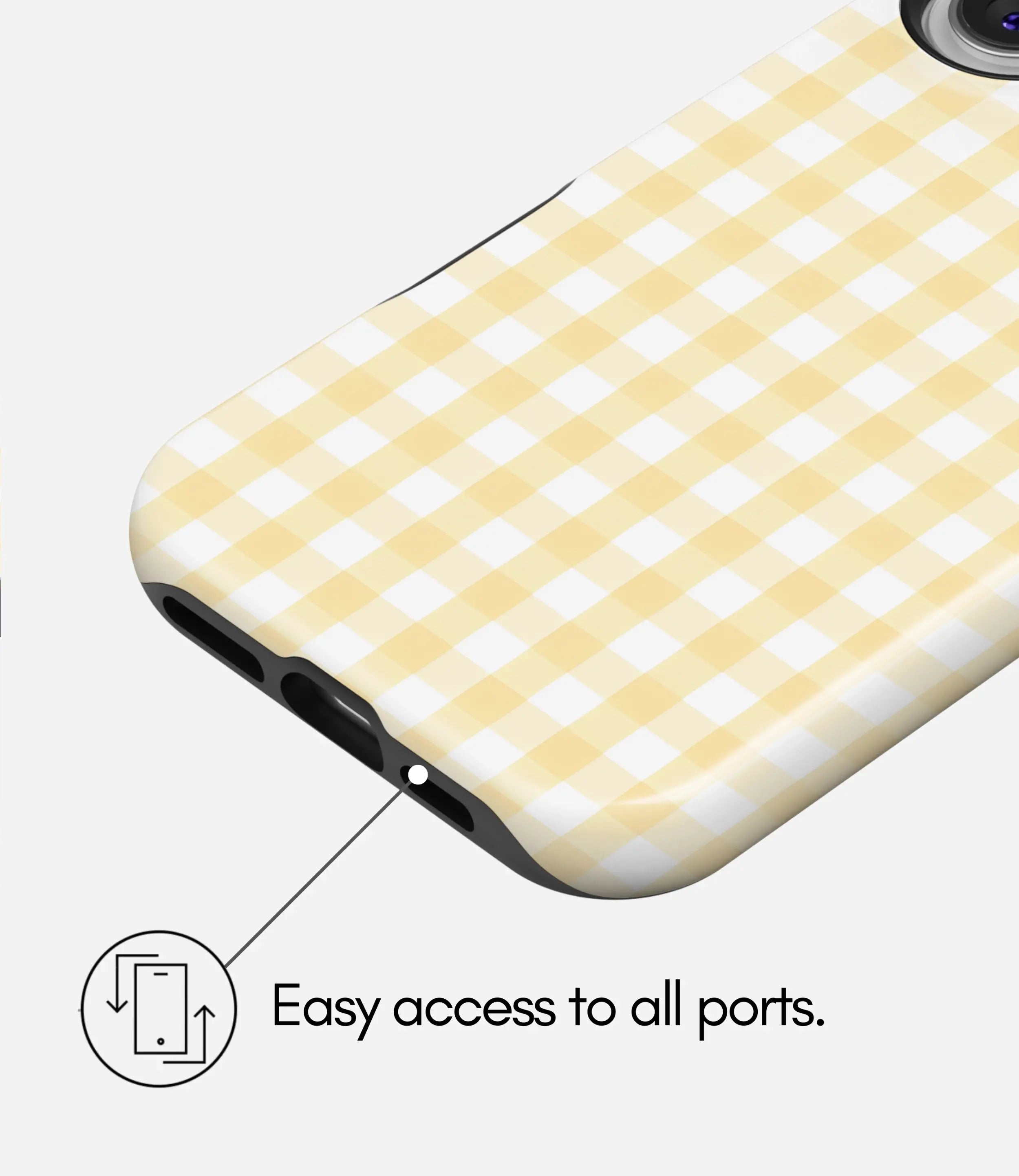 Lemon Picnic Glossy Armoured Case