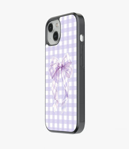 Glam Gingham Glass Case