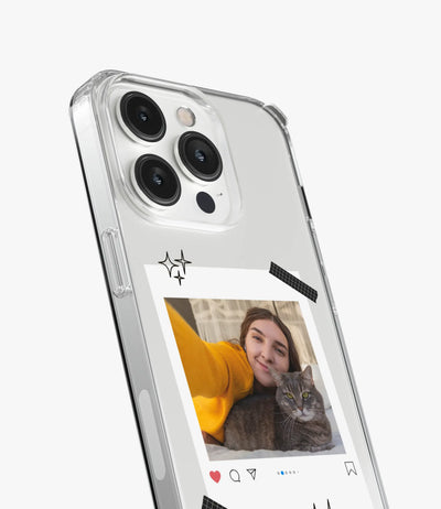 InstaClick Aesthetic Polaroid Silicone Case