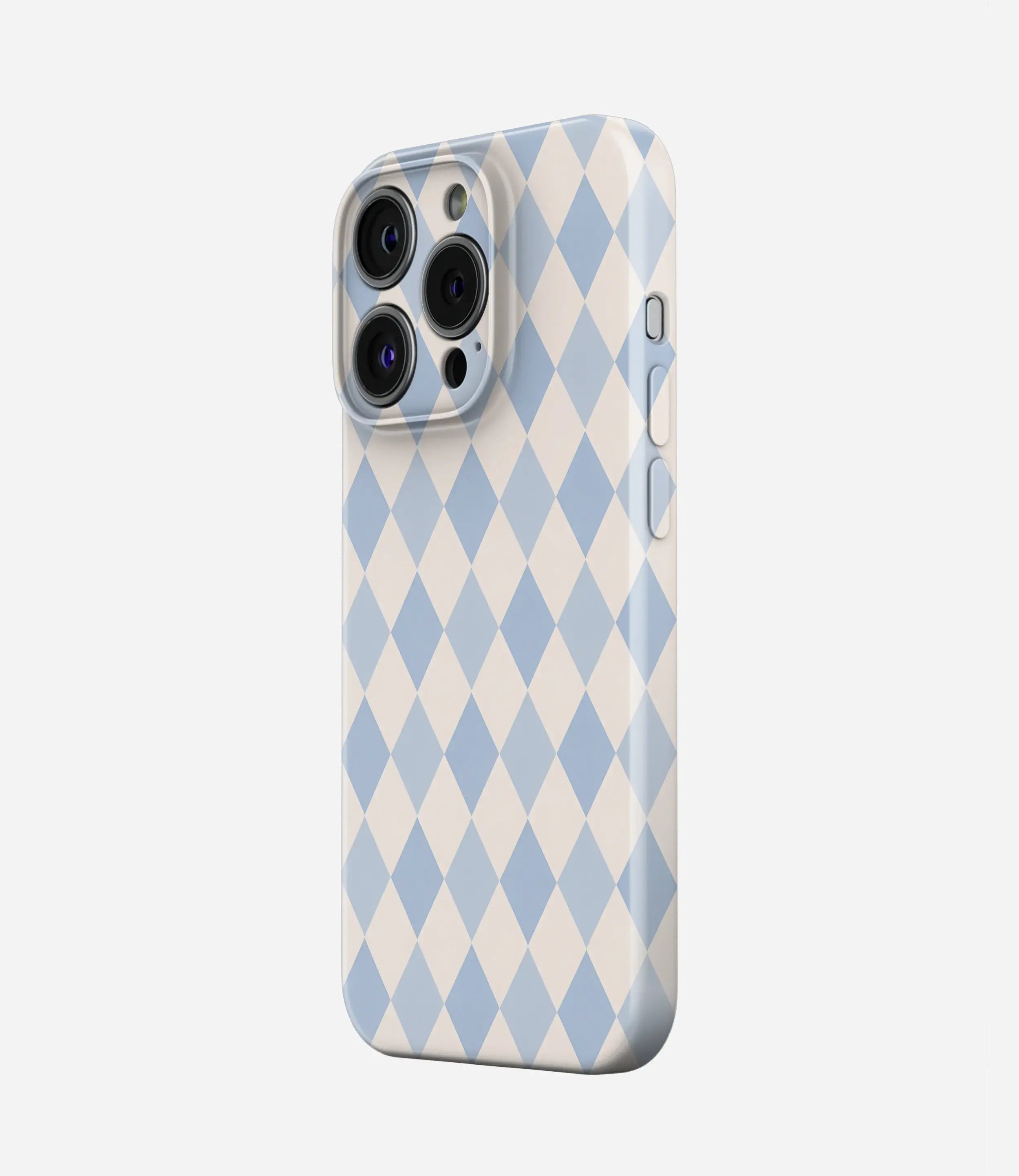 Pastel Diamonds Glossy Hard Case