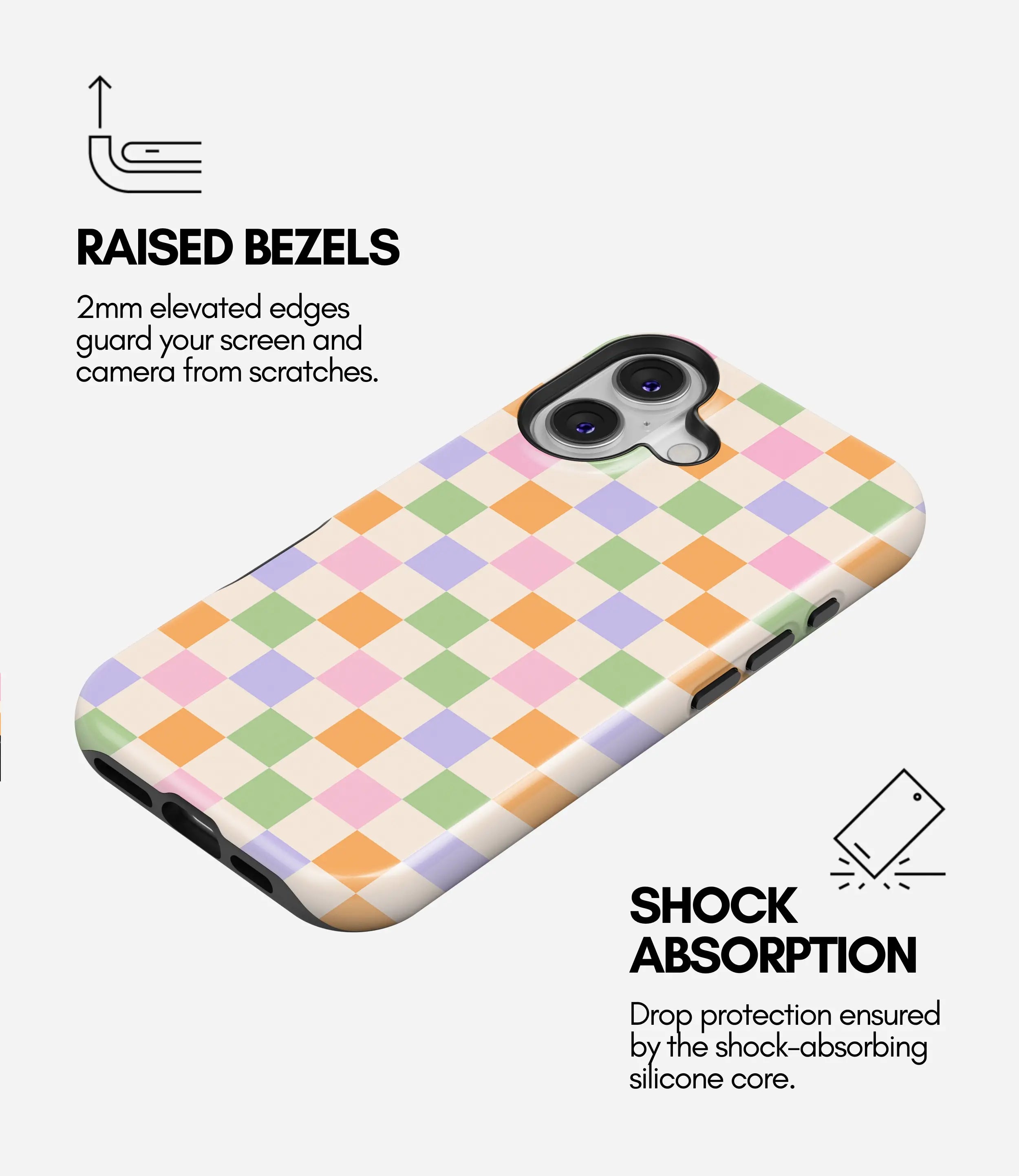 Candy Check Glossy Armoured Case