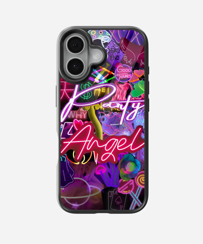 Party Angel Neon Glass Case