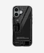 Load image into Gallery viewer, iPhone Circuit Board Teardown Glass Phone Case
