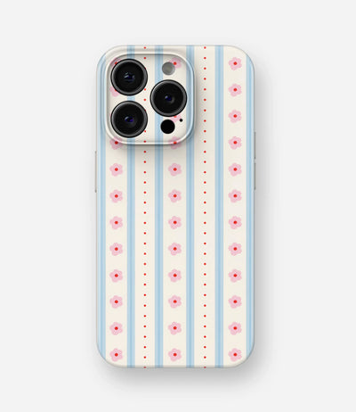 Petal Stripe Glossy Hard Case