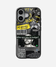 Load image into Gallery viewer, Don't Judge - Weeknd Glass Case
