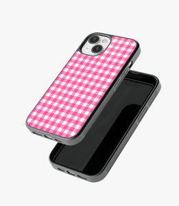 Candy Check Glass Case