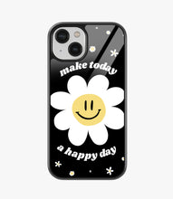 Load image into Gallery viewer, Make Today A Happy Day Glass Case
