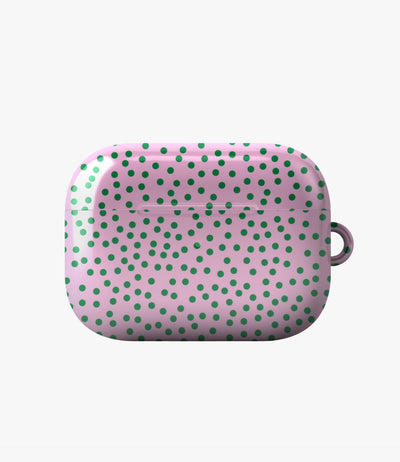 Minty Confetti Glossy Airpod Case